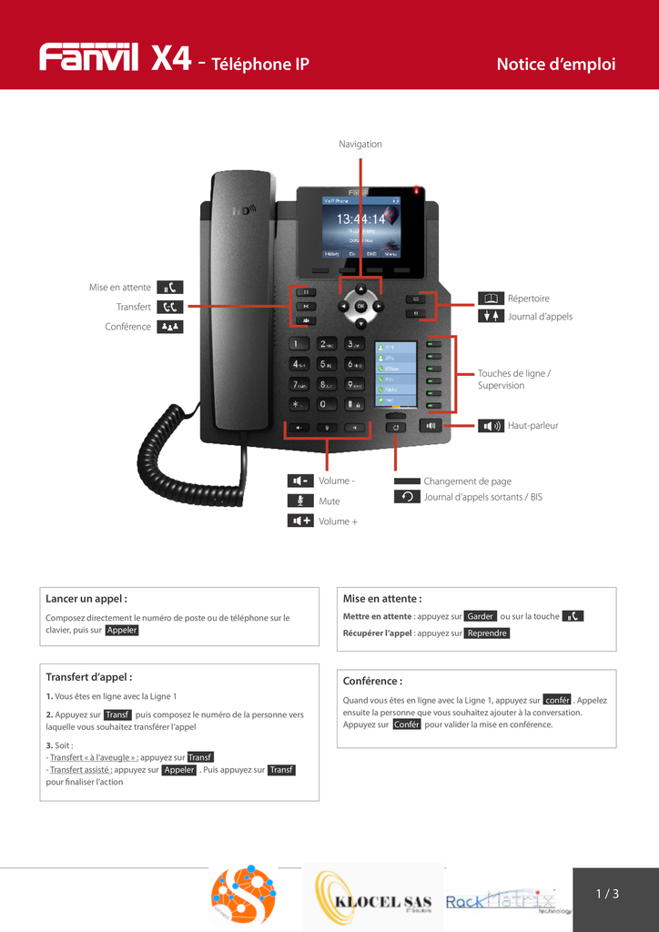 Utiliser votre standard VoIP Semper 2019